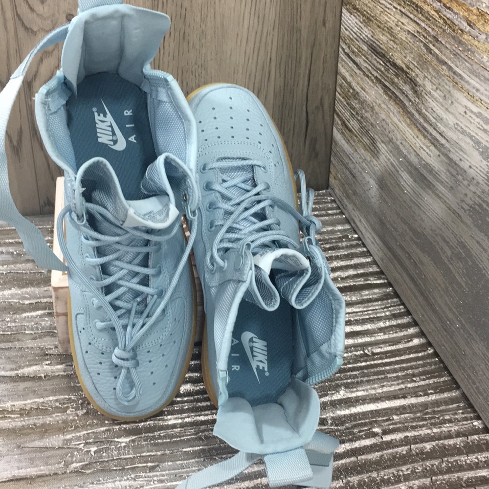 NIKE SF AF1 MID (GS) ocean bliss/ocean bliss - Picture 7 of 8